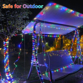 QITONG IP44 waterproof lights withstand rain, wind, and sun.