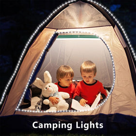 QITONG rope light demonstrates 8 modes for versatile mood lighting.