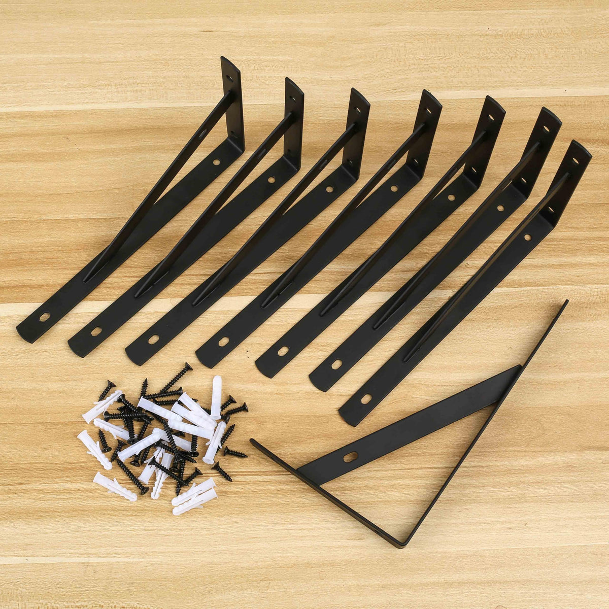 Qiwuhai versatile brackets for multiple rooms and uses.