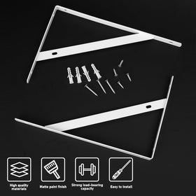 QIWUHAI triangle-stable design enhances balance for secure shelves.