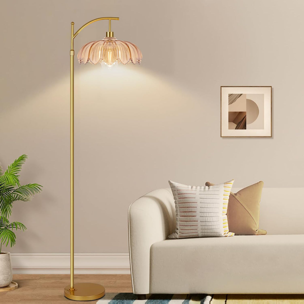 QIYIZM warm ambient light ideal for reading and relaxing