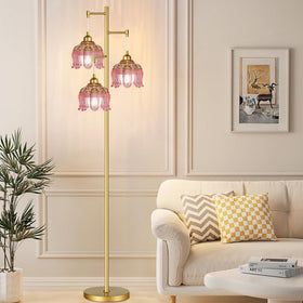 QIYIZM living room ambiance with this lamp creates warm inviting spaces.