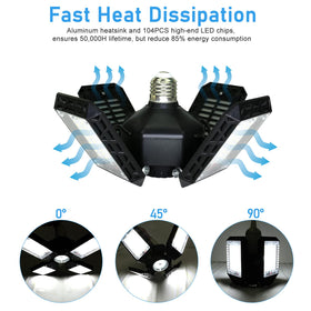 QiyuanLS aluminum heatsink ensures better heat dissipation and longer life.
