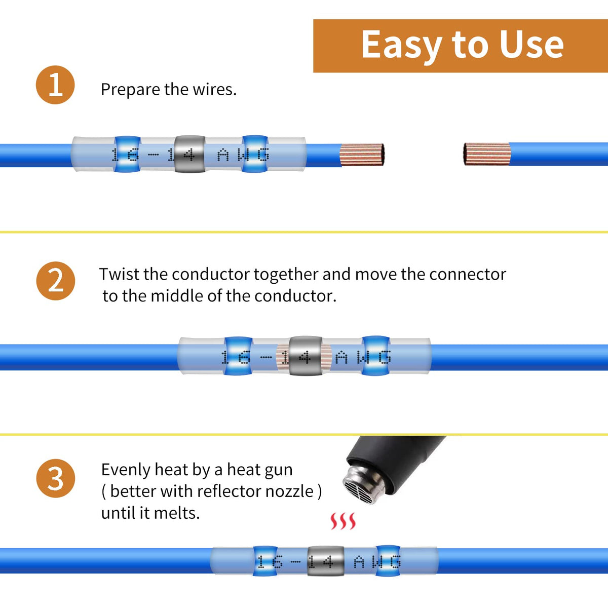 Qizpcer marine wiring application for boat electrical projects.