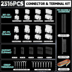 QLOUNI 1-10 pin housings enable compact, tidy connector arrangements.