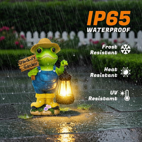 Qmaggice decorative garden statue adds whimsical charm to yard décor