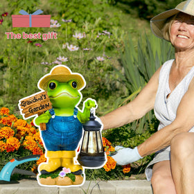 Qmaggice frog garden statue makes a thoughtful gift for moms and grandmas