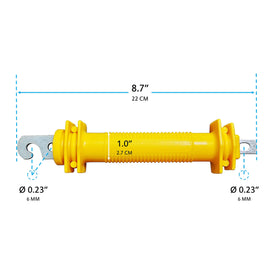 QMARK six-pack of yellow handles ships ready to install.