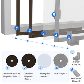Qmioti tool-free installation shows magnets aligning along the frame.