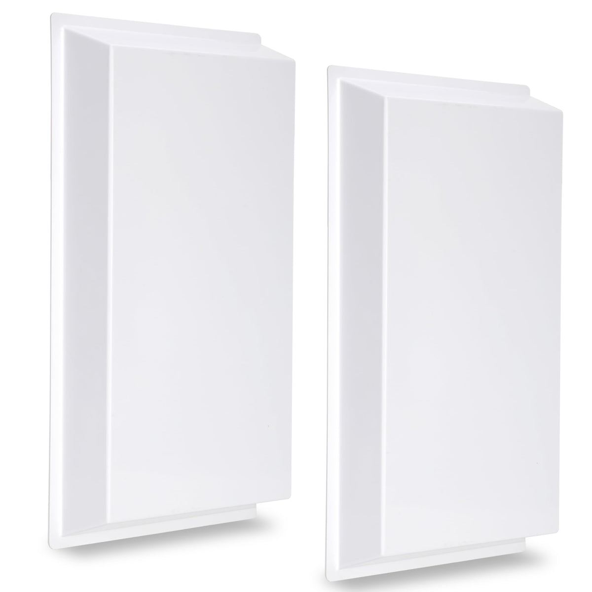 Qnemaei ceiling air diverter fits 2x2 grid to optimize airflow