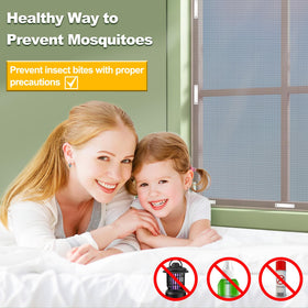 QNFANN invisible net is easy to remove for cleaning.