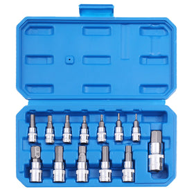 Qnkaa hex bit socket 12mm drive robust option for heavy hardware and maintenance