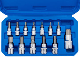 Qnkaa hex bit socket 14mm drive high-torque fastener solution for large bolts