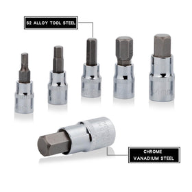 Qnkaa hex bit socket 4mm drive ideal for household appliances and electronics