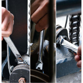 Qnkaa size range 1/4 to 7/8 inches covers common SAE fasteners