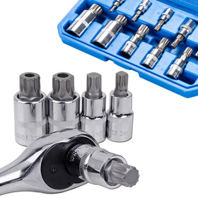 Qnkaa chrome finish sockets resist corrosion for long-lasting use.