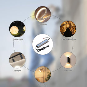 QNNP input accepts 100-277V AC for versatile installation