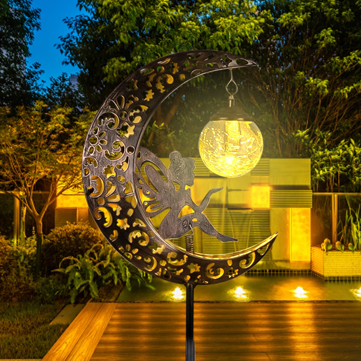 QOCNAM Gift-ready solar garden lights ideal for gardening enthusiasts