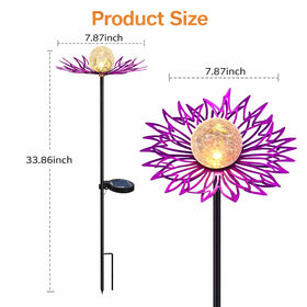QOCNAM purple solar garden light makes a thoughtful gift