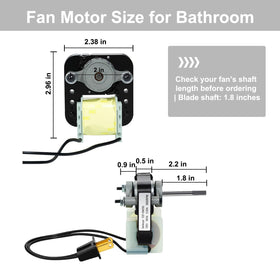 Qofaoye quiet operation keeps bathroom ambiance peaceful.