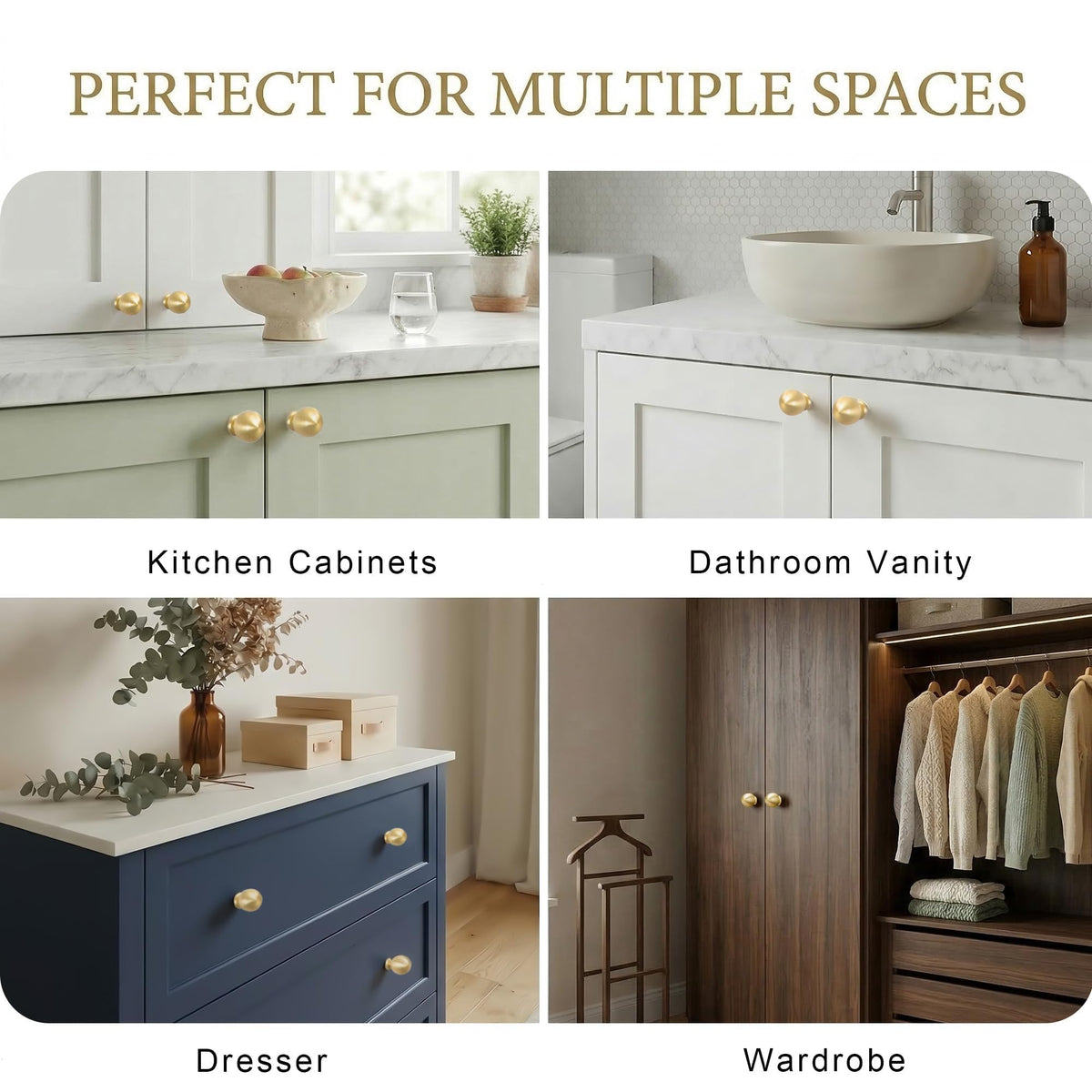 QOGRISUN brass dresser hardware upgrade