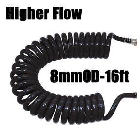 Qolekog air blow gun kit 8mm tube improves flow for faster cleaning