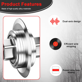 Anti-cut design and insulated handle reduce risk during home DIY.