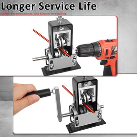 Compact, portable design makes Qopaw stripper easy to carry anywhere.