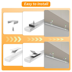 QOYWUO dimmable LED light ideal for under cabinets and closets.