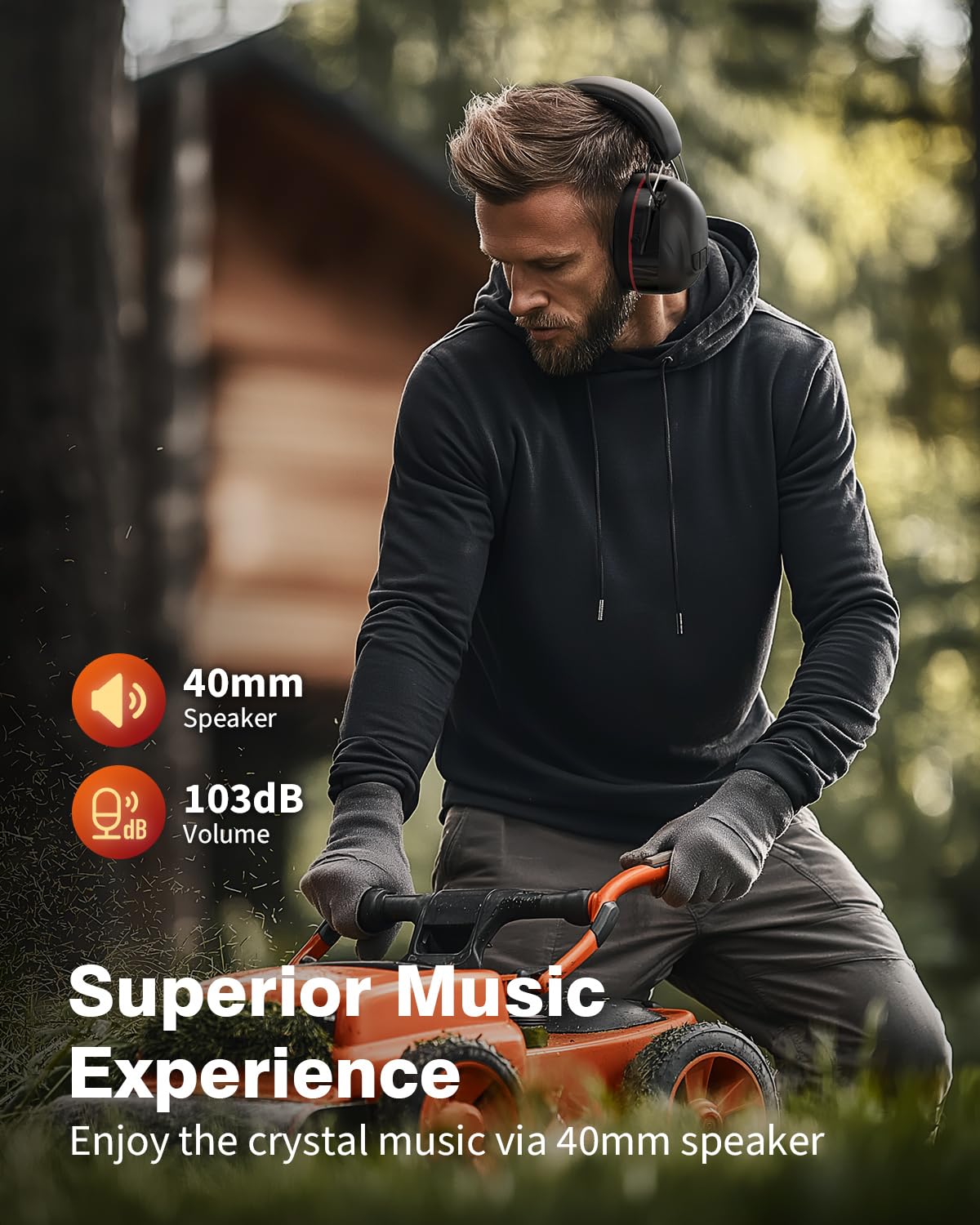 Qozybuds up to 120 hours of playtime for long workdays