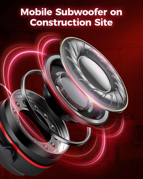 Qozybuds-noise-reduction-85db-activation protects hearing during loud tasks.
