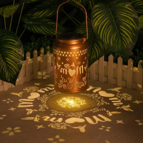 QPPDER vintage design metal lantern adds elegance