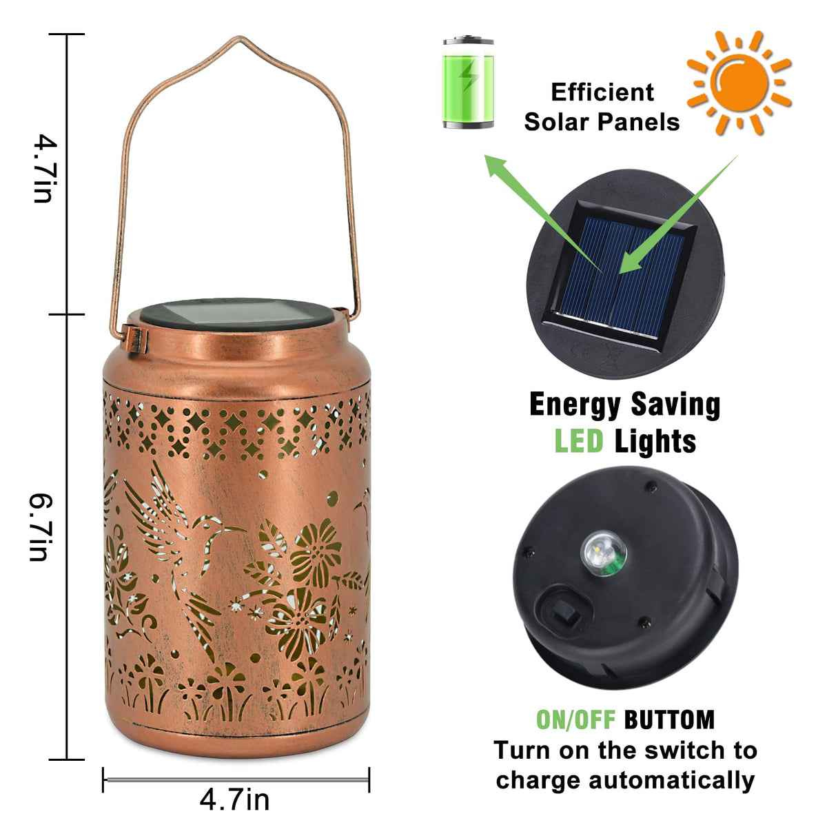 QPPDER gift-ready solar lanterns ideal for Mother’s Day and holidays