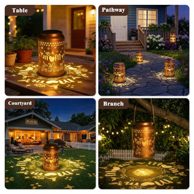 QPPDER night glow lantern brightens patio