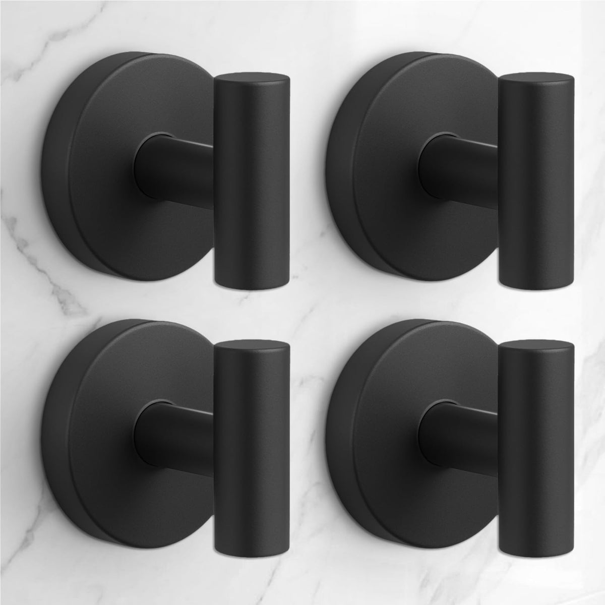 QQK heavy-duty suction cup hooks installation shows quick tool-free setup for secure bathroom use.
