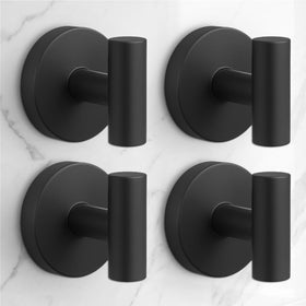 QQK heavy-duty suction cup hooks installation shows quick tool-free setup for secure bathroom use.
