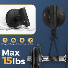 QQK waterproof design supports repeated washing and reuse without wall damage.
