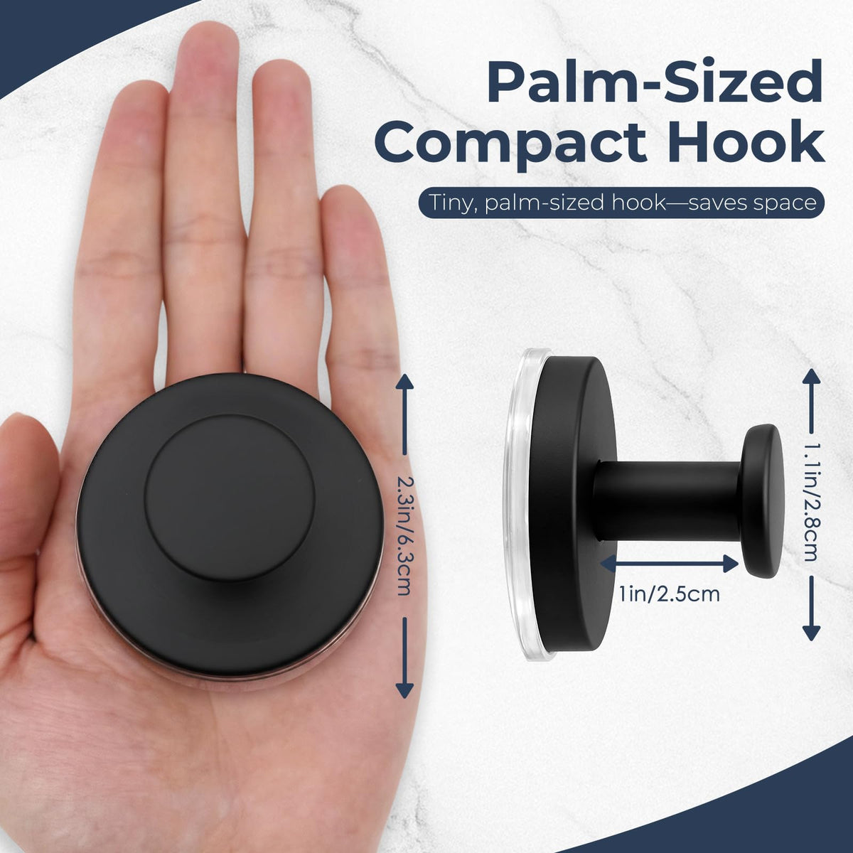 QQK suction cup hook on glass surface enables easy removal and repositioning.