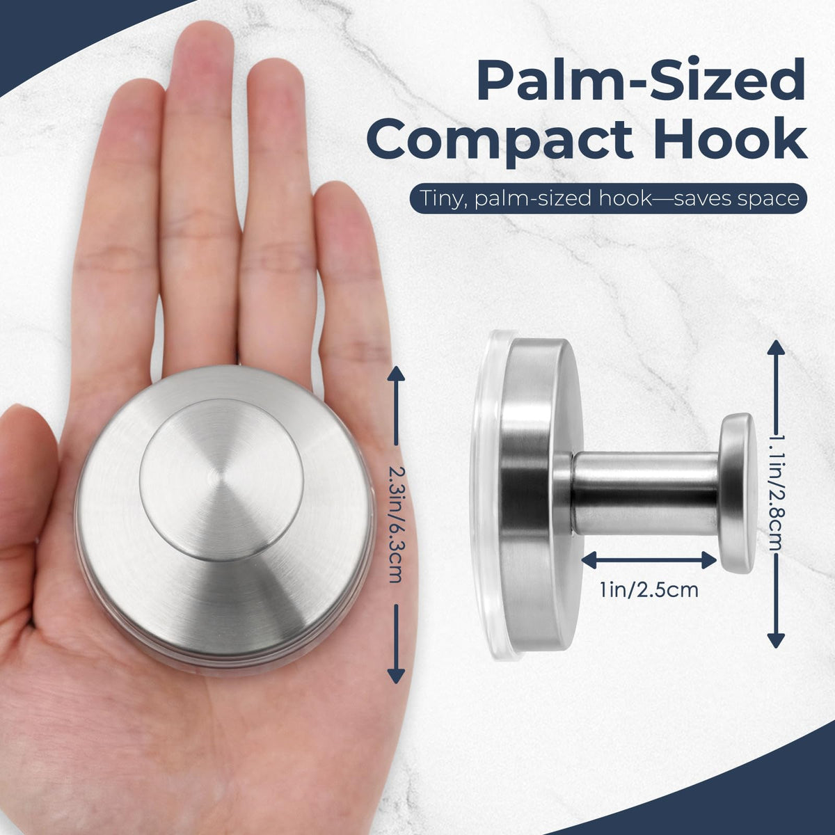 QQK suction hook on glass window for strong, tool-free hanging.