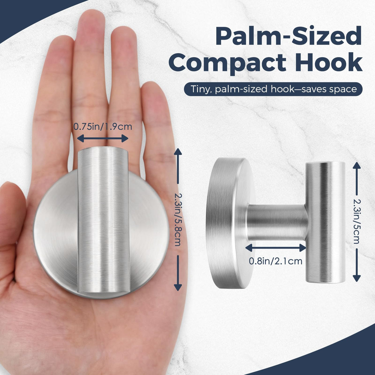 QQK suction hook on mirror-adhesion demonstrates reliable mounting on glass surfaces.