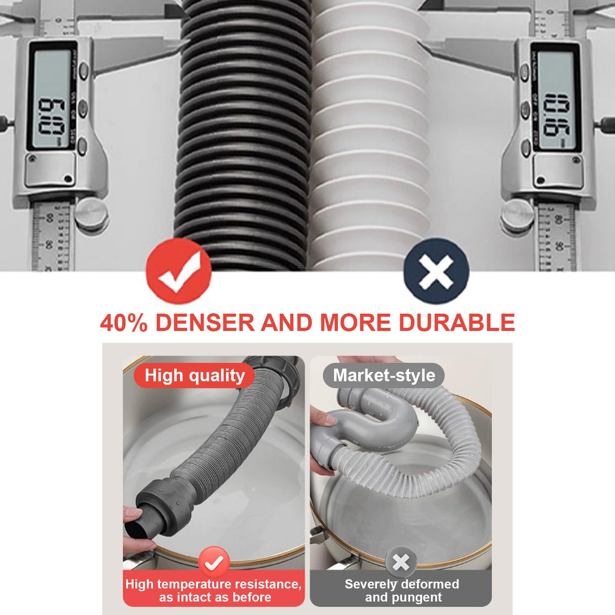 QruiLanTu tool-free disassembly allows quick cleaning and maintenance.