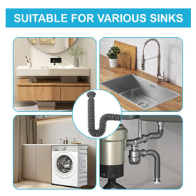 QruiLanTu multi-scenario compatibility suits kitchens, bathrooms, outdoors, and RVs.
