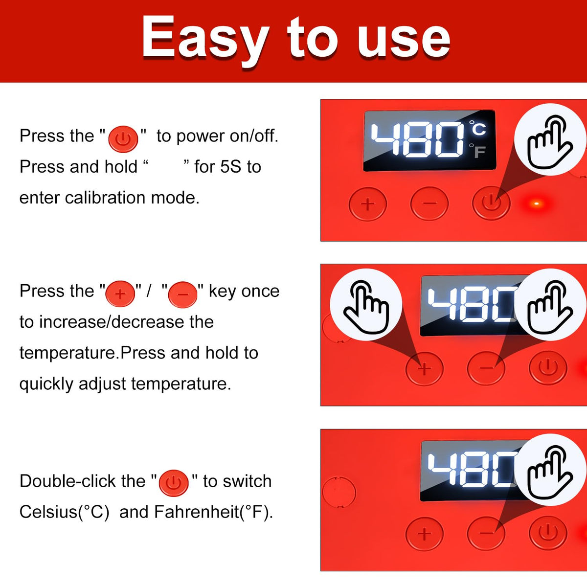 QSDXNYDC tool supports Type-C and USB charging for two devices.