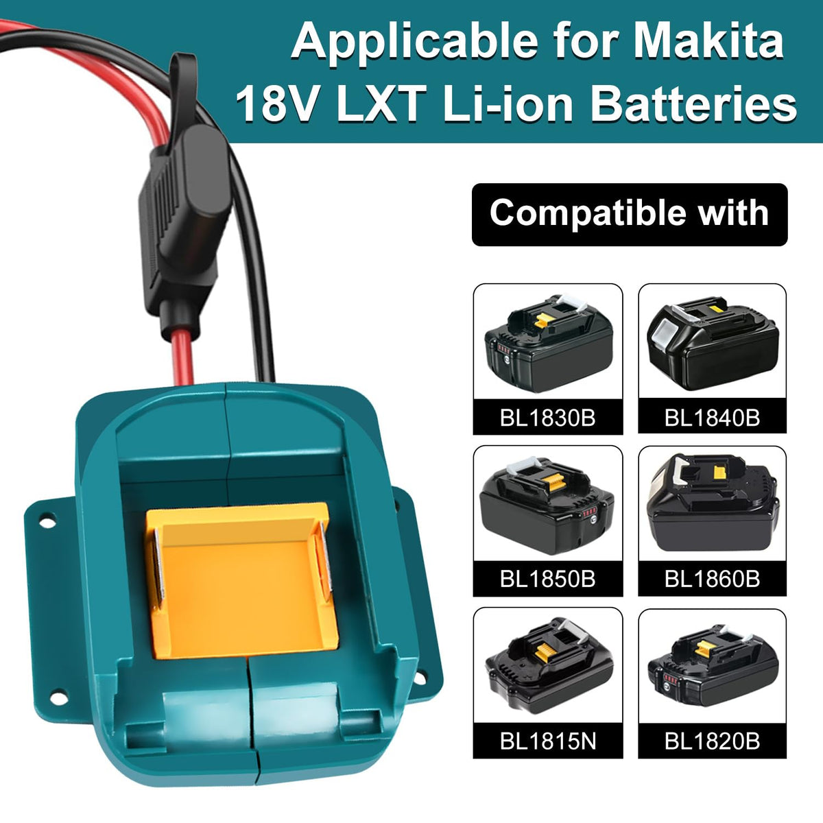 QSDXNYDC step-down converter provides 12V output up to 15A for tools and toys.