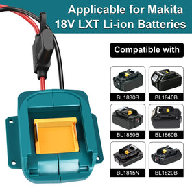 QSDXNYDC step-down converter provides 12V output up to 15A for tools and toys.
