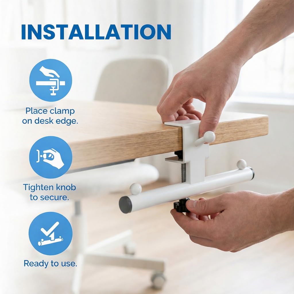 Qtyhod backpack hanger suited for office, classroom, dorm, and home study spaces