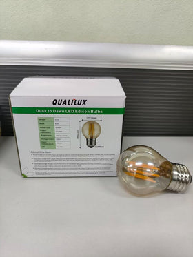 Qualilux bulb saves energy with efficient 4W LED.
