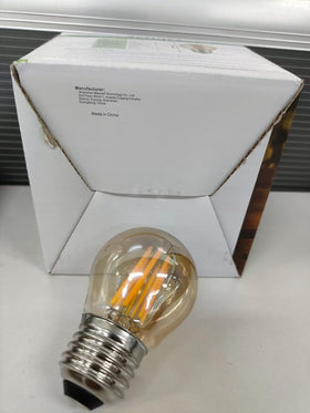 Qualilux G14 outdoor bulb for long-lasting porch illumination.