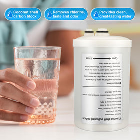 Qualirey filter with a food-grade ABS shell ensures safety and durability.