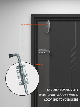 Quality Life zinc-plated solid steel construction resists corrosion and wear